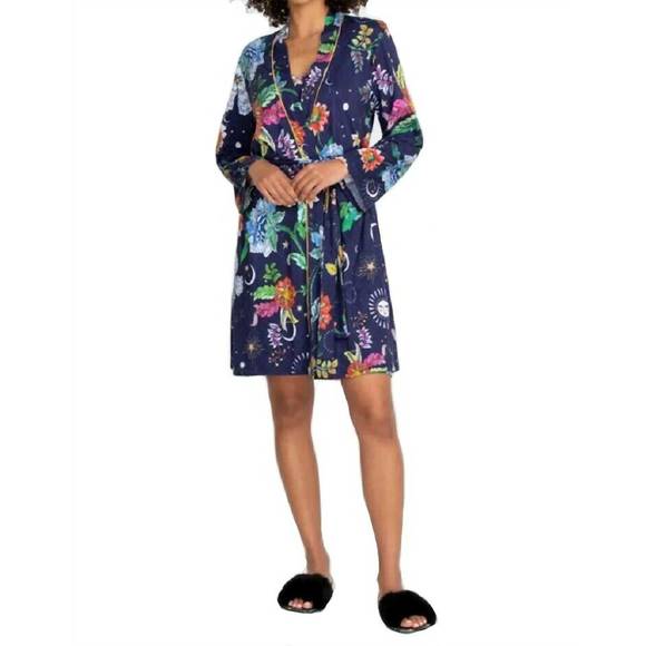 NEW JOHNNY WAS aurora borealis sleep robe in multi